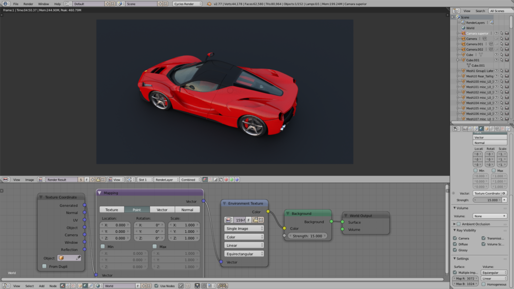 La Ferrari en Cycles